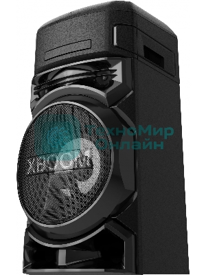 Микросистема LG ON77DK черный/CD/CDRW/DVD/DVDRW/FM/USB/BT