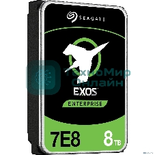Жесткий диск Seagate HDD SAS 8Tb Exos 12Gb/s 7200rpm 256Mb 1 year warranty (replacement ST8000NM001A)
