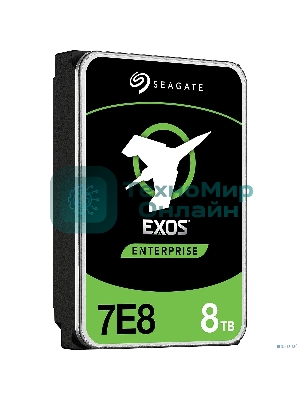 Жесткий диск Seagate HDD SAS 8Tb Exos 12Gb/s 7200rpm 256Mb 1 year warranty (replacement ST8000NM001A)