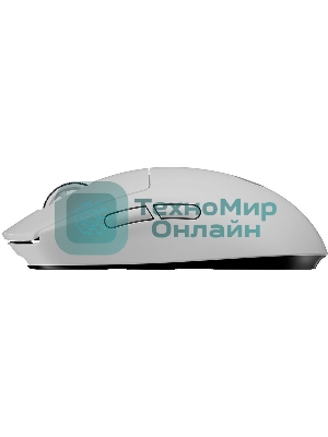 Мышь беспроводная Logitech G PRO X SUPERLIGHT белый, 25600 dpi, радиоканал, USB, кнопки - 5