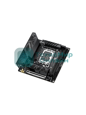 Материнская плата ASUS ROG STRIX B860-I GAMING WIFI, LGA1851, Intel B860, 2xDDR5, 4xSATA, 2xM.2, 1xPCIe 5.0 x16, 1xDP, 1xHDMI, 1xThunderbolt 4, 1x2.5Gb LAN, Wi-Fi 7, 2xUSB 2.0, 3xUSB 3.2 Gen 1, 1xUSB 3.2 Gen 2, 1xUSB 3.2 Gen 2x2, 1xUSB-C, 1xS/PDIF, 2x3.5 мм, 7.1, Mini-ITX