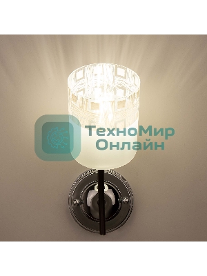 Светильник Hiper E27х1х60Вт черный/Хром H010-1