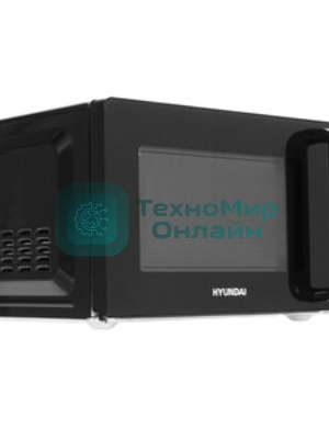 Микроволновая печь Hyundai HYM-M2039 черный, 20 л, 700 Вт, переключатели - поворотный механизм