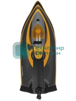 Утюг Centek CT-2358 желтый/черный, 3000 Вт, 50 г/мин, 190 г/мин, 380 мл