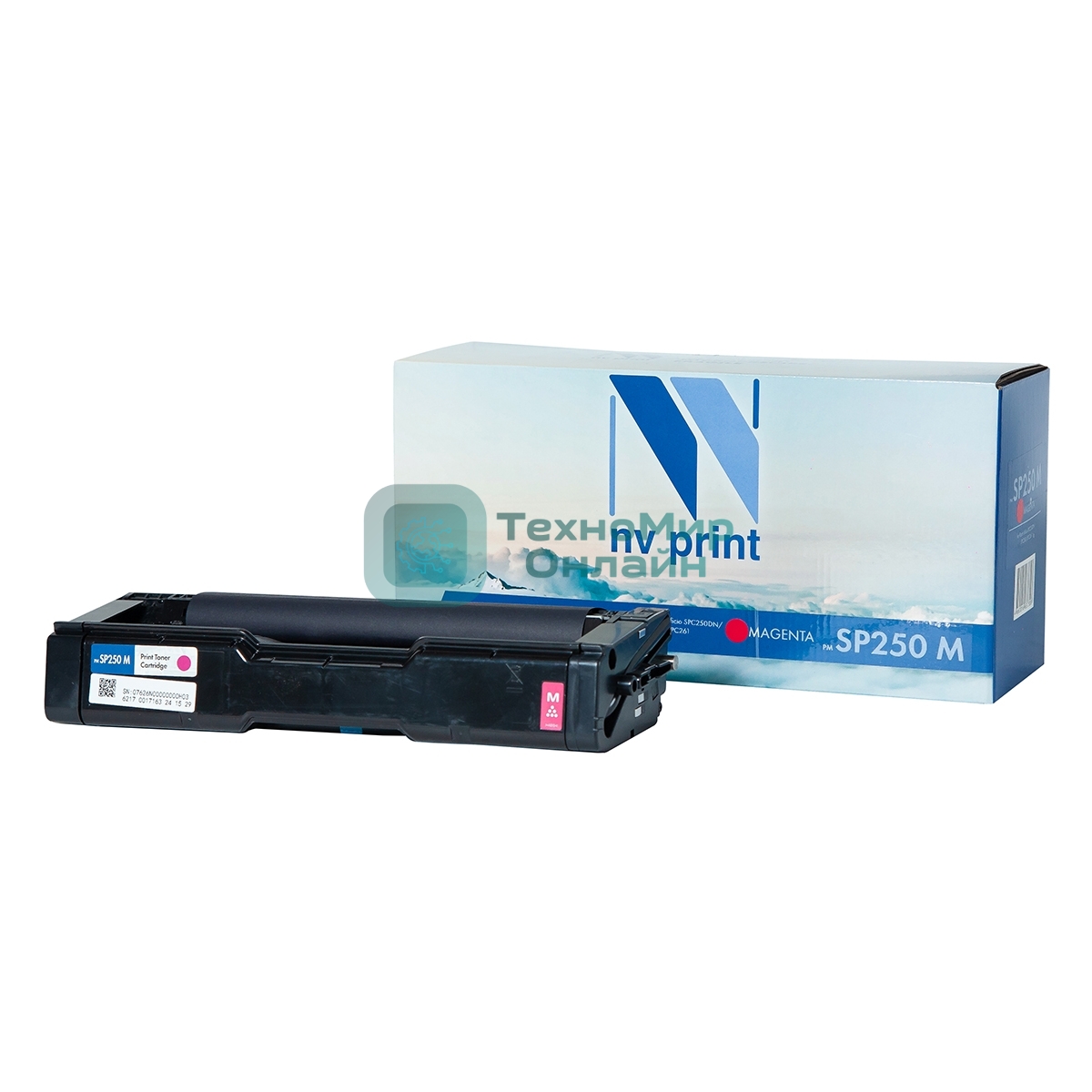 Картридж NVPrint совместимый NV-SP250 Magenta для Ricoh Aficio SPC250DN/SPC260/SPC261 (1600k)