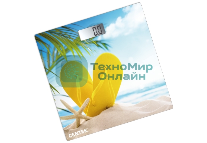 Весы напольные Centek CT-2426 Пляж электронные 180кг