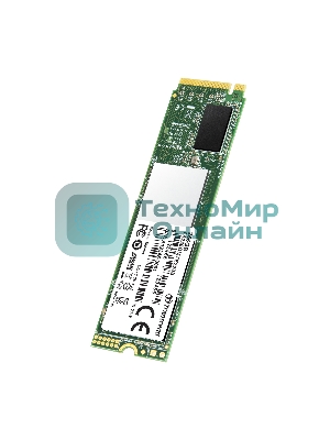 Накопитель SSD Transcend MTE220S SSD 256GB, 3D TLC, M.2 (2280), PCIe Gen 3.0 x4, NVMe, R3300/W1100, TBW 550