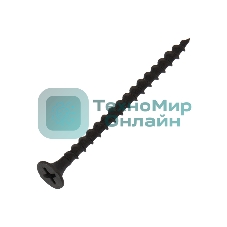 Саморез гипсокартон-металл Kranz 3.5х55, упаковка поставщика (4 000 шт.)