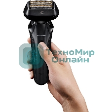 Электробритва сетчатая Panasonic ES-LS6A-K820 реж.эл.:3 питан.:аккум. черный