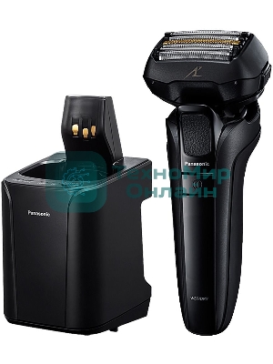 Электробритва сетчатая Panasonic ES-LV9U-K820 реж.эл.:5 питан.:аккум. черный