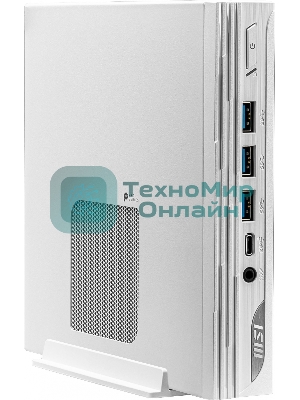 Мини ПК MSI Pro DP10 13M-025BRU i5 1340P (1.9) Iris Xe noOS 2.5xGbitEth WiFi BT 120W белый (936-B0A612-025)