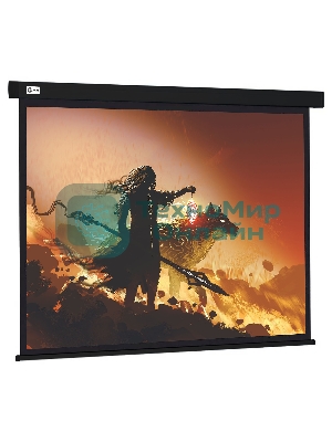 Экран Cactus 149.4x265.7см Wallscreen CS-PSW-149X265-BK 16:9 настенно-потолочный рулонный черный