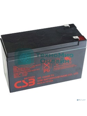 Батарея CSB HR 1234W (12V, 9Ah) клеммы F2
