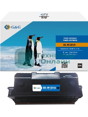 Картридж лазерный G&G GG-W1331A W1331A, черный (5000 стр.) для HP Laser 408dn/MFP 432fdn