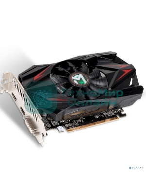 Видеокарта MUXSUN MS-GTX1050Ti Transformer 4G GDDR5, 128bit, 1291/7000MHz, DP/DVI/HDMI, 15W/130W (MS-GTX1050Ti TF 4G) RTL