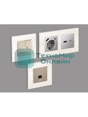 Рамка ALFA Grand (Белый мрамор) 3-ая AF930103