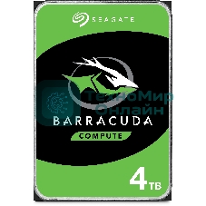 Жесткий диск Seagate Barracuda 3.5 4Tb 5400RPM OEM SATA 6Gb/S 256MB ST4000DM004