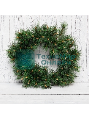 Еловый венок Neon-night Ø 45 см, леска