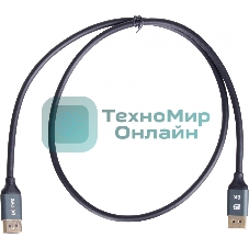 Кабель Ultra HD DisplayPort (m) DisplayPort (m) 1м черный пакет