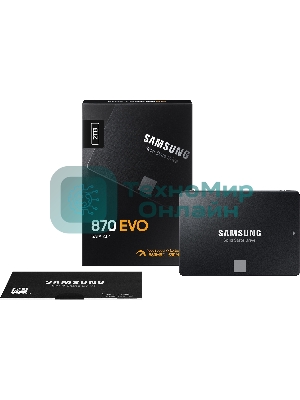 Накопитель SSD Samsung 870 EVO, 2Tb, SATA III, 2.5