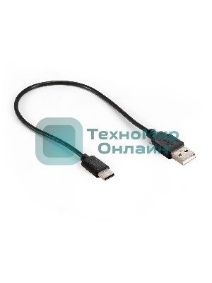 Кабель USB 2.0 ExeGate EX-CC-USB2-AMCM-0.3 (USB Type-C/USB 2.0 Am, 3A, 0,3м)