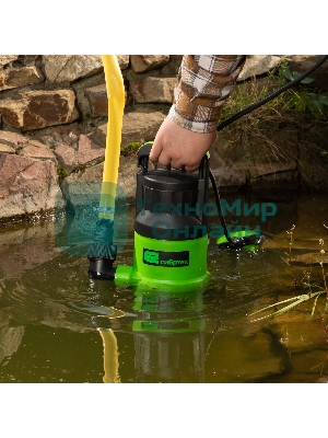 Дренажный насос Сибртех для грязной воды СДН800-35 800 Вт напор 9 м 13500 л/ч