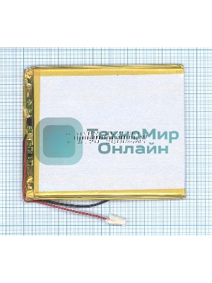 Аккумулятор Li-Pol (батарея) 3x75x90мм 2pin 3.7V/2600mAh