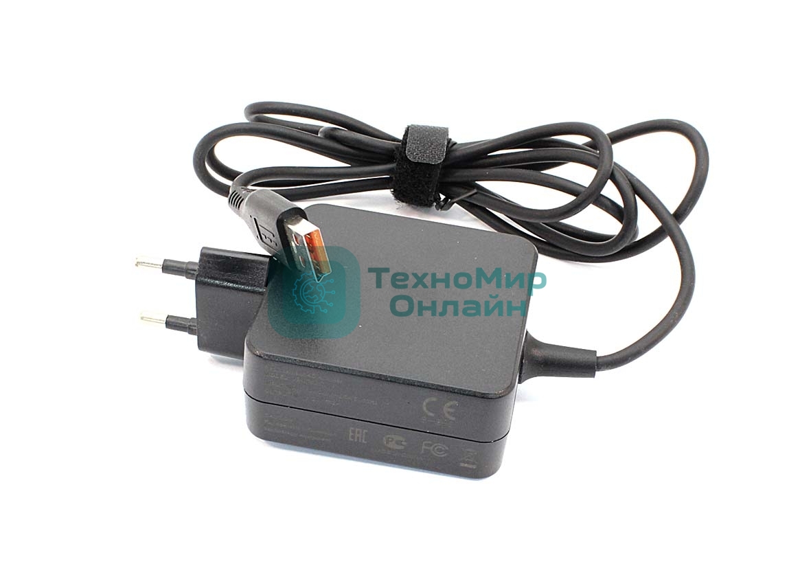 Блок питания (сетевой адаптер) для ноутбуков Lenovo 20V 2A USB 40W (wall type) OEM