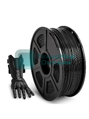 Филамент NVPrint ABS Black для 3D печати диаметр 1.75мм длина 330 метров масса 1 кг