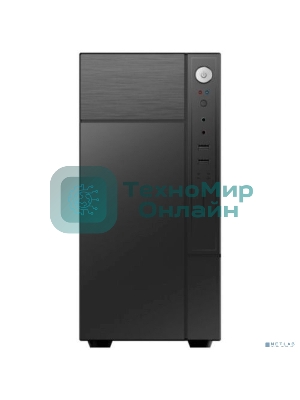 Компьютерный корпус с блоком питания 450Вт./Case Forza mATX case, black, w/PSU 450W 12cm, w/2xUSB 2.0, w/pwr cord, w/o FAN