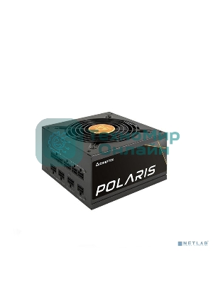 Блок питания Chieftec Polaris PPS-650FC, 650Вт, 80 PLUS Gold, 120мм, модульный, черный