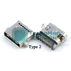 Разъем USB TYPE-C для ноутбука Lenovo ThinkPad T480 T580 L480 L580 L490 VER-2
