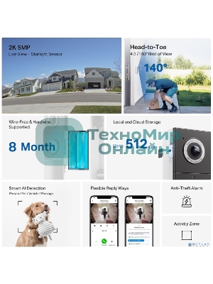 Умный дверной замок TP-Link Tapo D235