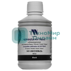 Чернила NV PRINT сублимационные NV-INK1000BkSb для аппаратов Epson, Mimaki, Mutoh, Roland (1000ml) Black, box