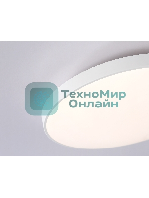 Потолочный светодиодный светильник Ambrella light FZ1220 WH белый IP44 13W 4200K D232*50 (Без ПДУ)