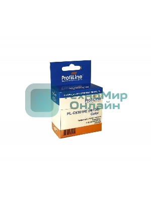 Картридж струйный ProfiLine PL-C9361HE №136 для принтеров HP DJ 5443/D4163/5743/6543/9803 Color водные