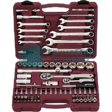 Набор инструментов THORVIK UTS0082 универсальный 1/4'' 1/2''DR 82 предмета