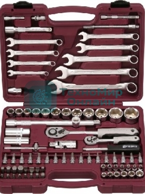 Набор инструментов THORVIK UTS0082 универсальный 1/4'' 1/2''DR 82 предмета