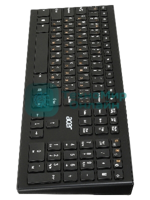 Клавиатура беспроводная Acer OKR010, USB, Радиоканал, черный