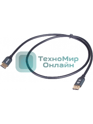 Кабель Ultra HD DisplayPort (m) DisplayPort (m) 1м черный пакет