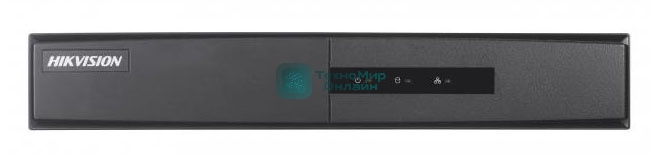 Видеорегистратор 4-х канальный IP c PoE, 1 VGA до 1080Р, 1 HDMI до 1080Р, двустороннее аудио, 1 SATA для HDD до 6Тб, 4х100M PoE, 1 RJ45 10M/100M, 2 USB, -10°C...+55°C, DC48В, 10Вт макс (без HDD), ≤1кг (без HDD)