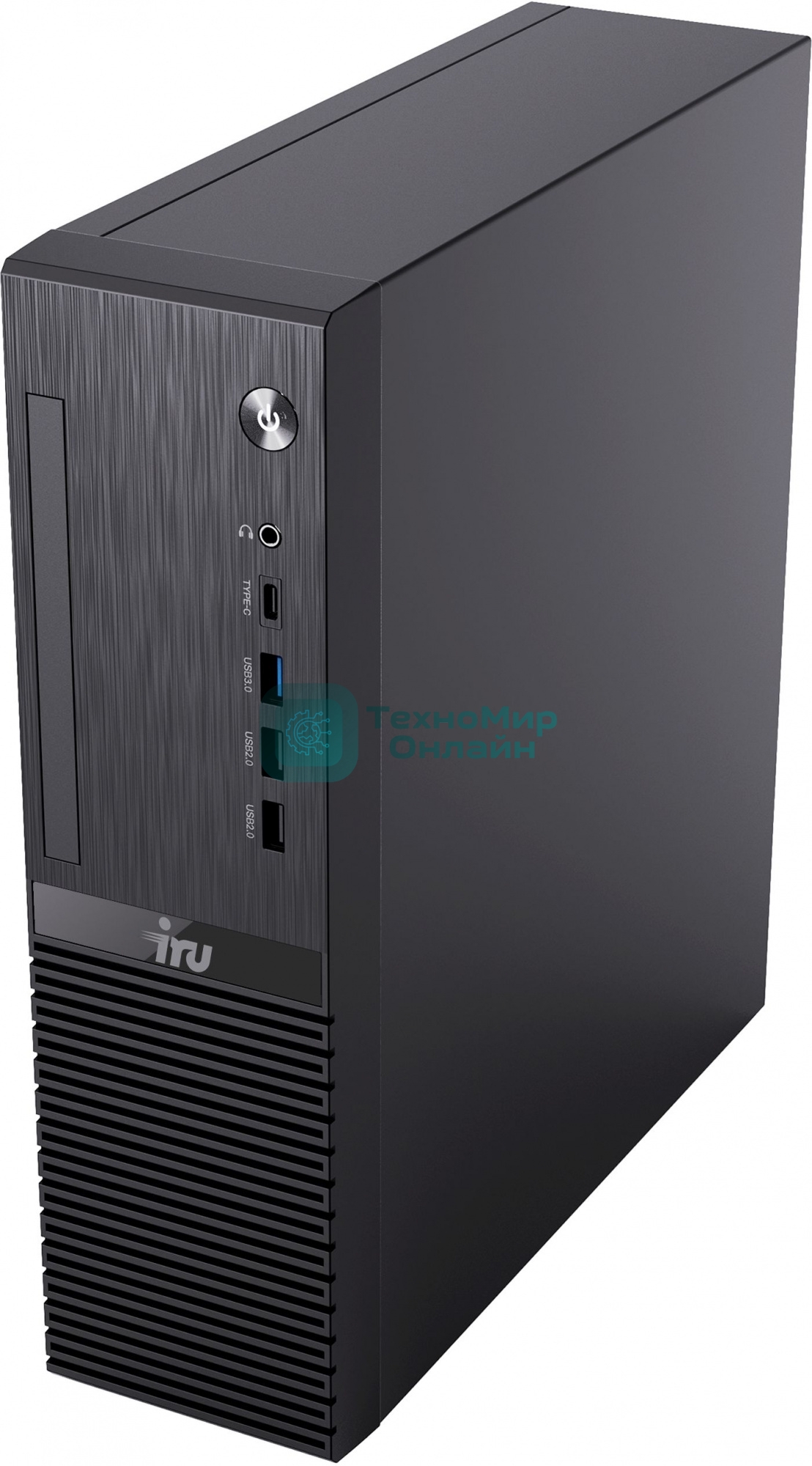 Компьютер IRU 310SC SFF i5 12400 (2.5) 16Gb SSD 512Gb UHDG 730 Win 11Pro GbitEth 200W черный (1969071)