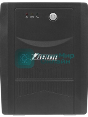 Источник бесперебойного питания PowerMan Back Pro 2000VA PLUS черный (interface+soft)