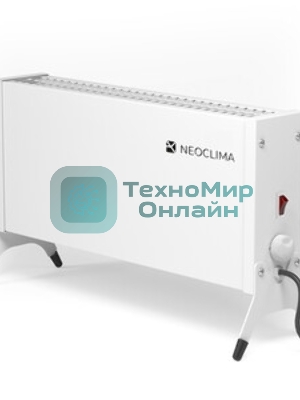 Конвектор электрический Neoclima Nano 2000W белый, 2000 Вт, 25 м2, термостат
