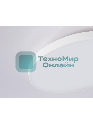 Потолочный светодиодный светильник Ambrella light FZ1220 WH белый IP44 13W 4200K D232*50 (Без ПДУ)