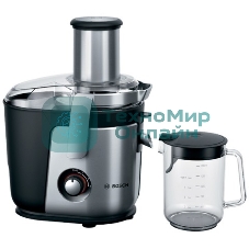 Соковыжималка центробежная Bosch MES4010 1200Вт рез.сок.:1500мл. серебристый/черный