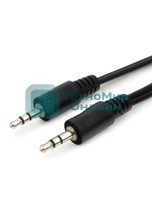 Кабель аудио Cablexpert CCA-404-2M, Jack3.5 - Jack3.5, 2м