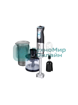 Блендер погружной Centek CT-1342 1400 Вт, черный/стальной