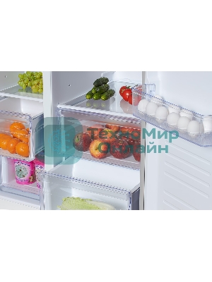 Холодильник Hyundai CS5003F черная сталь двухкамерный 331/165л морозилка сбоку, No Frost, Side by Side