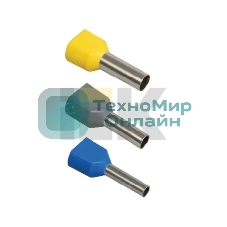 Наконечник-гильза изол. НГИ2 1.5-8 кор. (уп. 100 шт) IEK UTE10-D2-4-100